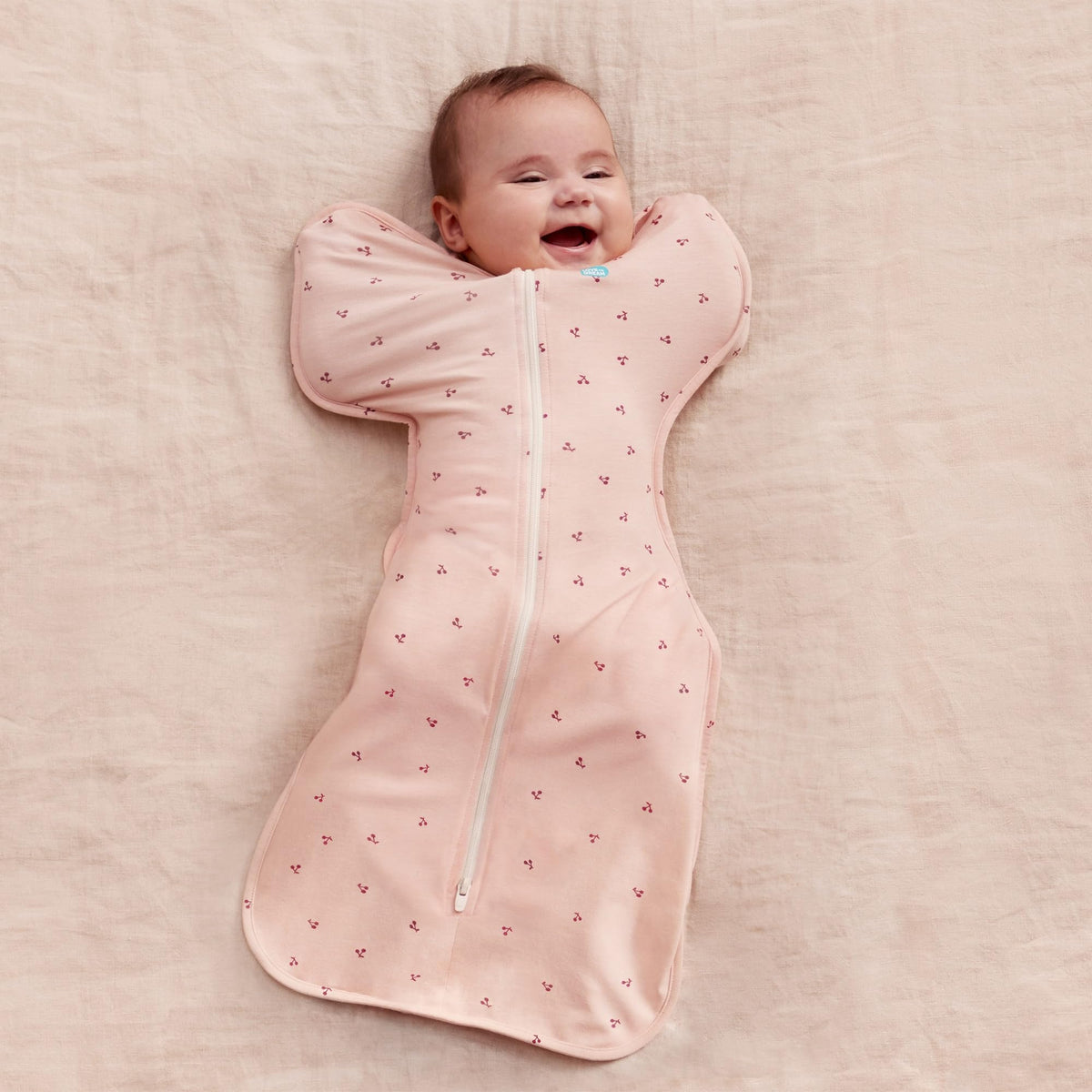 Love to Dream Swaddle Up Bamboo Baby Sleep Sack | 1.0 TOG, 13-19lbs, Blush
