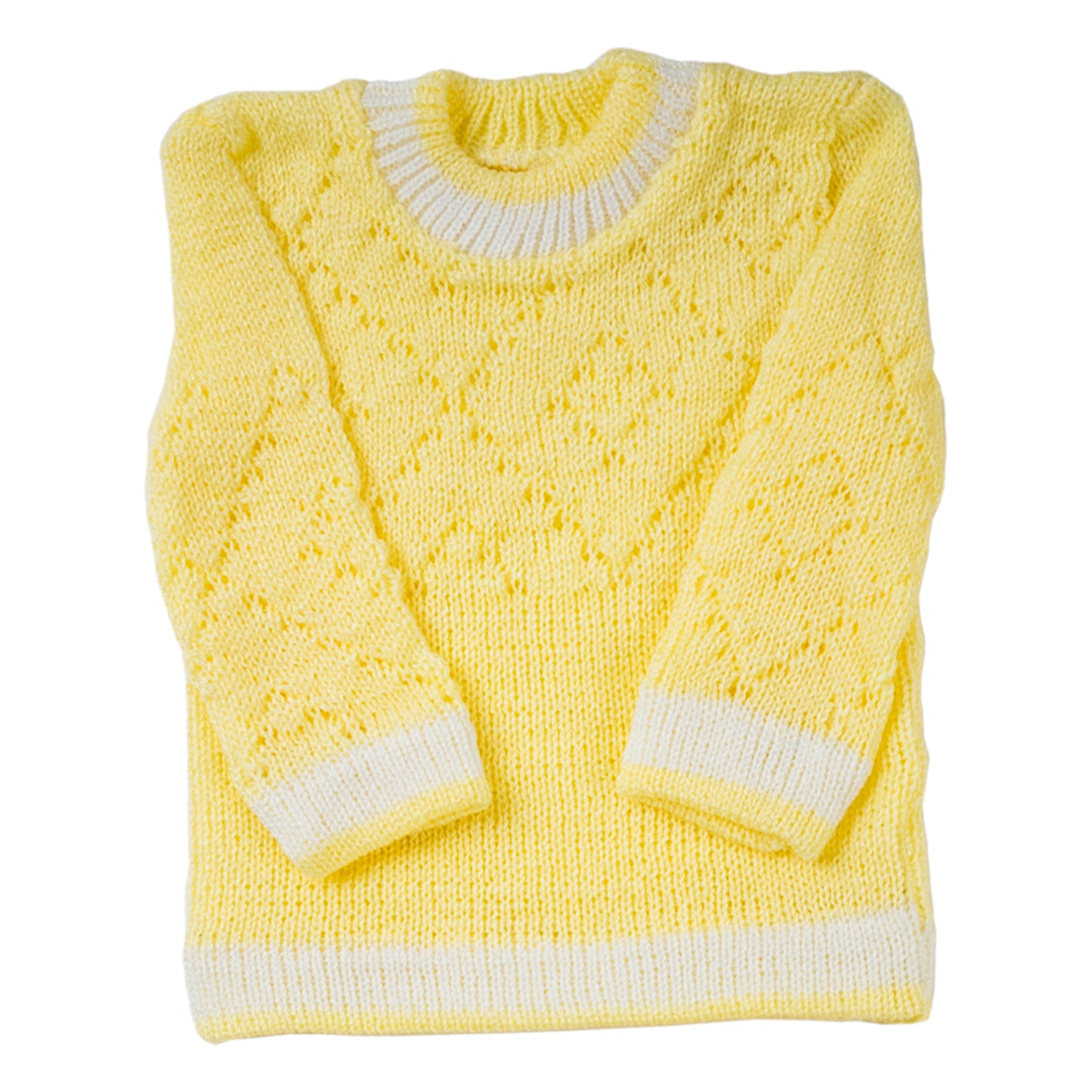 Set of 4 Chambritas baby cloth color yellow