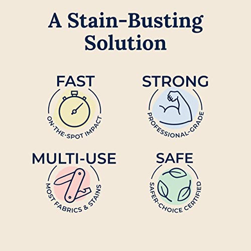 Miss Mouth's HATE STAINS CO Stain Remover for Clothes - 4oz 2 Pack of Newborn & Baby Essentials Messy Eater Stain Treater Spray