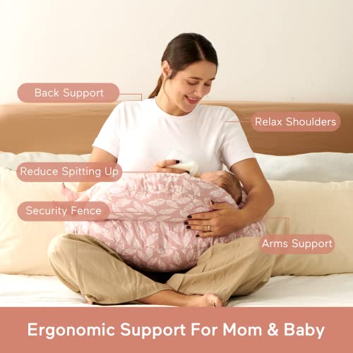 Momcozy Original Nursing Pillow and Positioner - Plus Size Feeding Pillow | Breastfeeding, Bottle Feeding, Baby Support