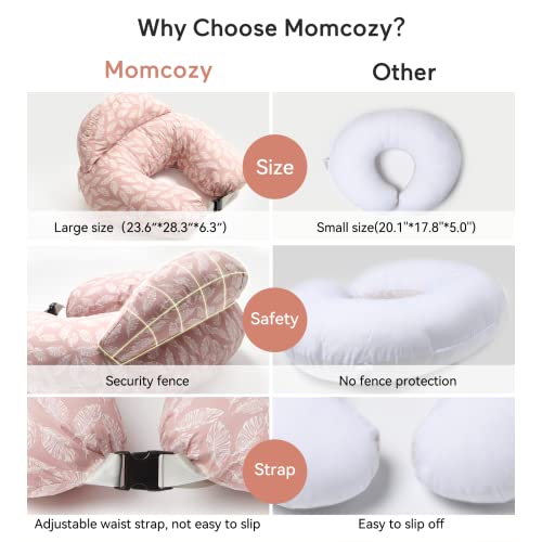 Momcozy Original Nursing Pillow and Positioner - Plus Size Feeding Pillow | Breastfeeding, Bottle Feeding, Baby Support
