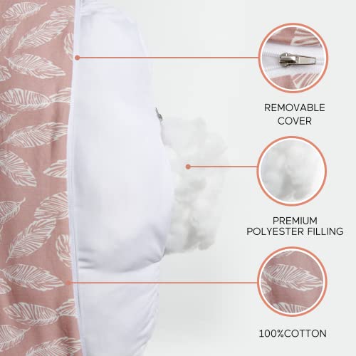 Momcozy Original Nursing Pillow and Positioner - Plus Size Feeding Pillow | Breastfeeding, Bottle Feeding, Baby Support