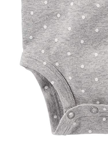 Simple Joys by Carter's Baby Girls' 6-Piece Bodysuits (Short and Long Sleeve) and Pants Set, 3-6 Months