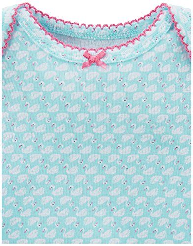 Simple Joys by Carter's Baby Girls' Cotton Sleeper Gown, Pack of 3, Blue/Pink/White, Floral, Newborn