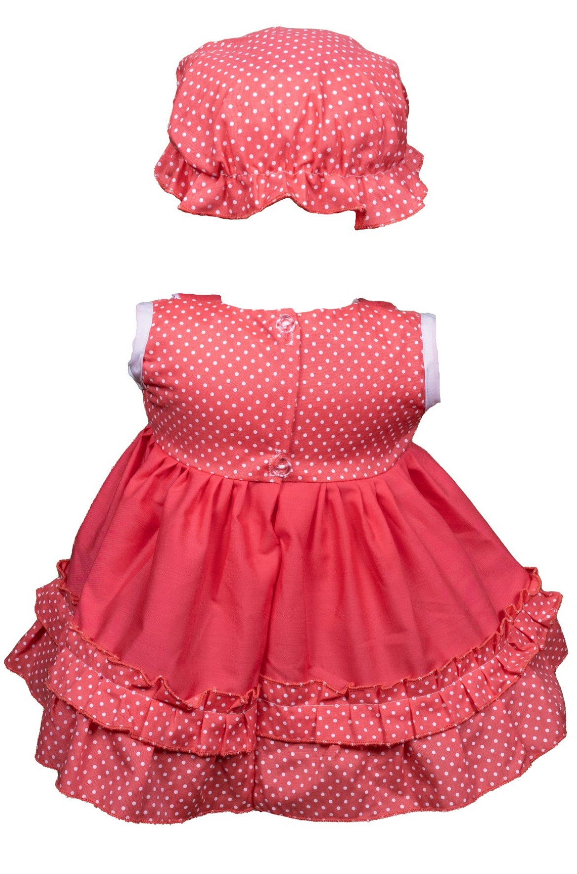 Mandarin with Dots Dress