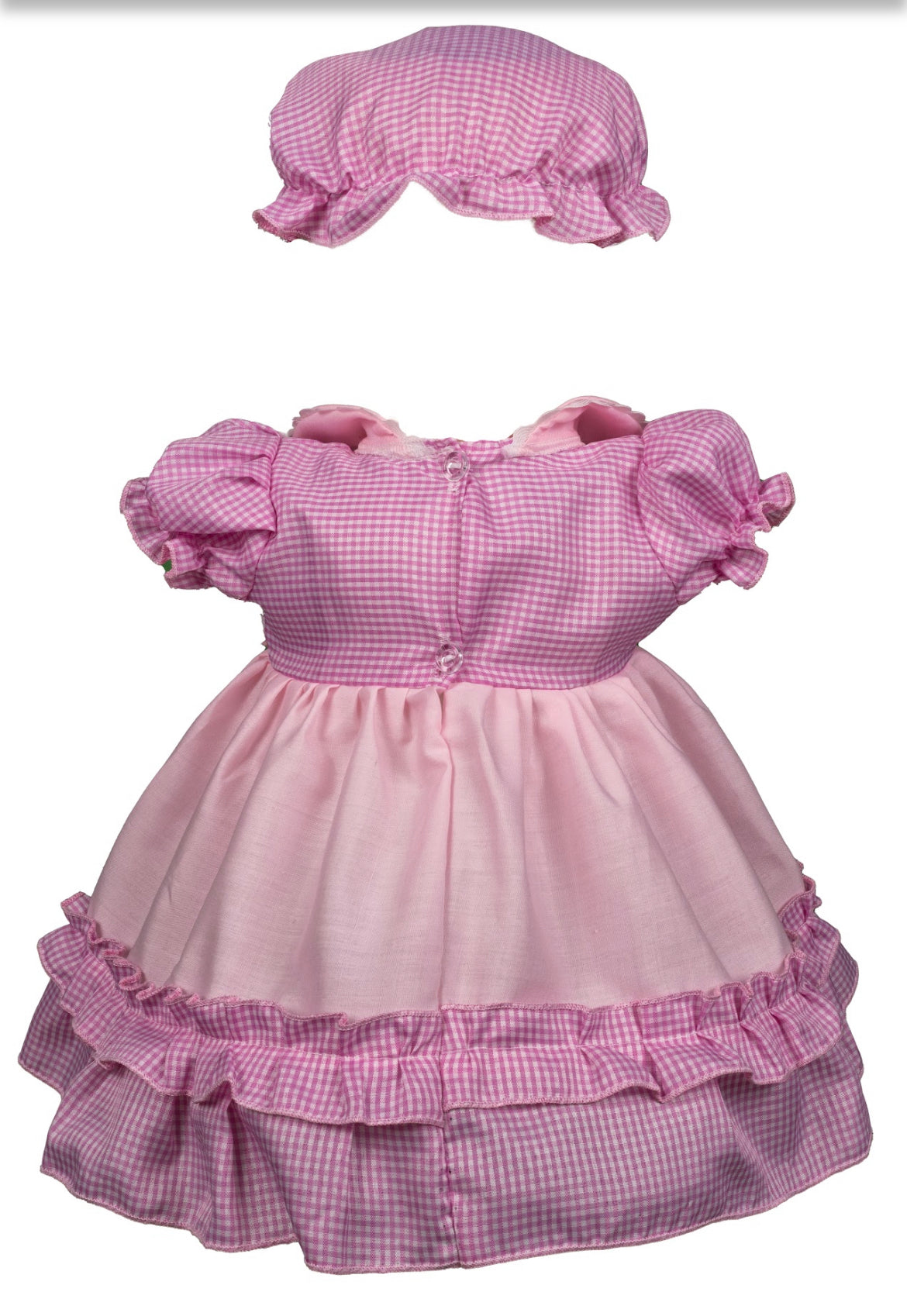 Cotton Violet and White Dress