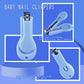 ZELINYE Baby Care Kits,Baby Grooming Kit,10 in 1 Newborn Essentials Must Haves,Baby Nail Clippers Baby Brush Baby Comb Earpick Nose Cleaning Tool Baby Nail File Nursing Baby Kit （Blue）