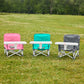 Bright Starts Pop 'N Sit Portable Booster, Indoor/Outdoor Use, Floor Seat with Feeding Tray, Pink, 6 Mos - 3 Yrs