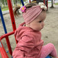 MIUXUESO 3 Pcs Baby Flower Headbands Baby Girls Nylon Headband Soft Hairbands Hair Accessories for Newborn Infant Toddler Kids (Yellow,Pink,Brown)