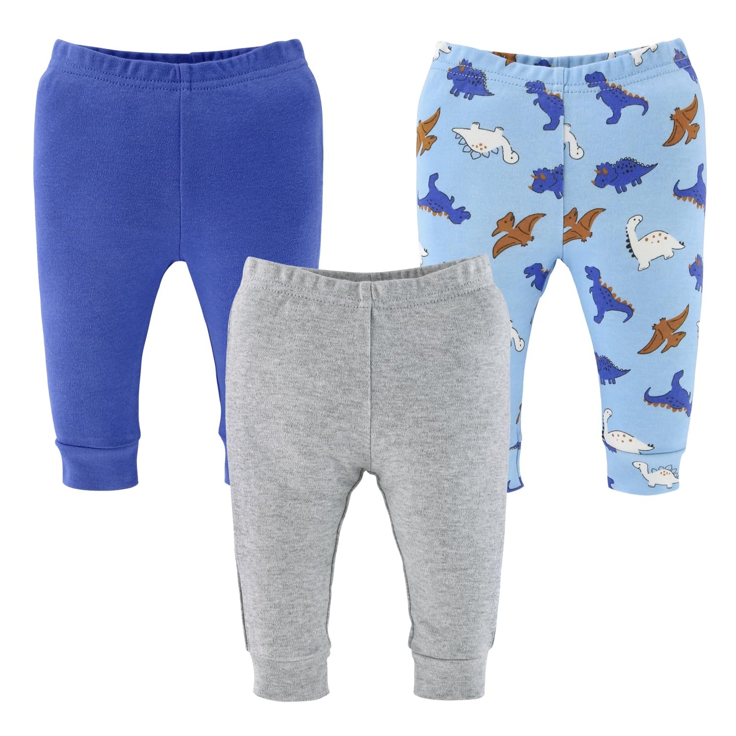 The Peanutshell Baby Layette Gift Set for Boys - 16 Piece New Born Boy Gift Set, Baby Clothes & Newborn Essentials Must Haves - Newborn Clothes 0-3 Months - Blue Dino