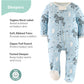The Peanutshell Baby Layette Gift Set for Boys or Girls - 30 Piece New Born Unisex Gift Set, Baby Clothes & Newborn Essentials Must Haves - Newborn Clothes 6-9 Months - Safari