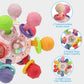 TOHIBEE Baby Montessori Sensory Toys for 0-6 6-12 Months, Baby Teether Teething Toys for Babies 0 3 6 9 12 18 Months, Newborn Infant Learning Developmental Toys Gifts for 1 2 Year Old Boys Girls