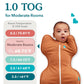 Love to Dream Swaddle Up Bamboo Baby Sleep Sack | 1.0 TOG, 13-19lbs, Olive