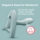 NUK Comfy Orthodontic Pacifiers, 0-6 Months, Timeless Collection, 5 Count (Pack of 1)