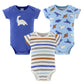The Peanutshell Baby Layette Gift Set for Boys - 16 Piece New Born Boy Gift Set, Baby Clothes & Newborn Essentials Must Haves - Newborn Clothes 0-3 Months - Blue Dino