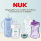 NUK Comfy Orthodontic Pacifiers, 0-6 Months, Timeless Collection, 5 Count (Pack of 1)