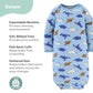 The Peanutshell Baby Layette Gift Set for Boys - 16 Piece New Born Boy Gift Set, Baby Clothes & Newborn Essentials Must Haves - Newborn Clothes 0-3 Months - Blue Dino