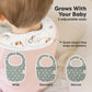 8-Pack Organic Baby Bibs for Boys, Girls - Soft Cotton Drooling and Teething Bibs for Baby Girl & Boy, Extra Absorbent, Easy To Clean & Put On for Toddler, Newborn, Infant 0-24 Months