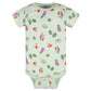 Gerber Baby 8-Pack Short Sleeve Onesies Bodysuits, Happy Veggies, Newborn