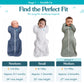 Love to Dream Swaddle Up Bamboo Baby Sleep Sack | 1.0 TOG, 13-19lbs, Blush