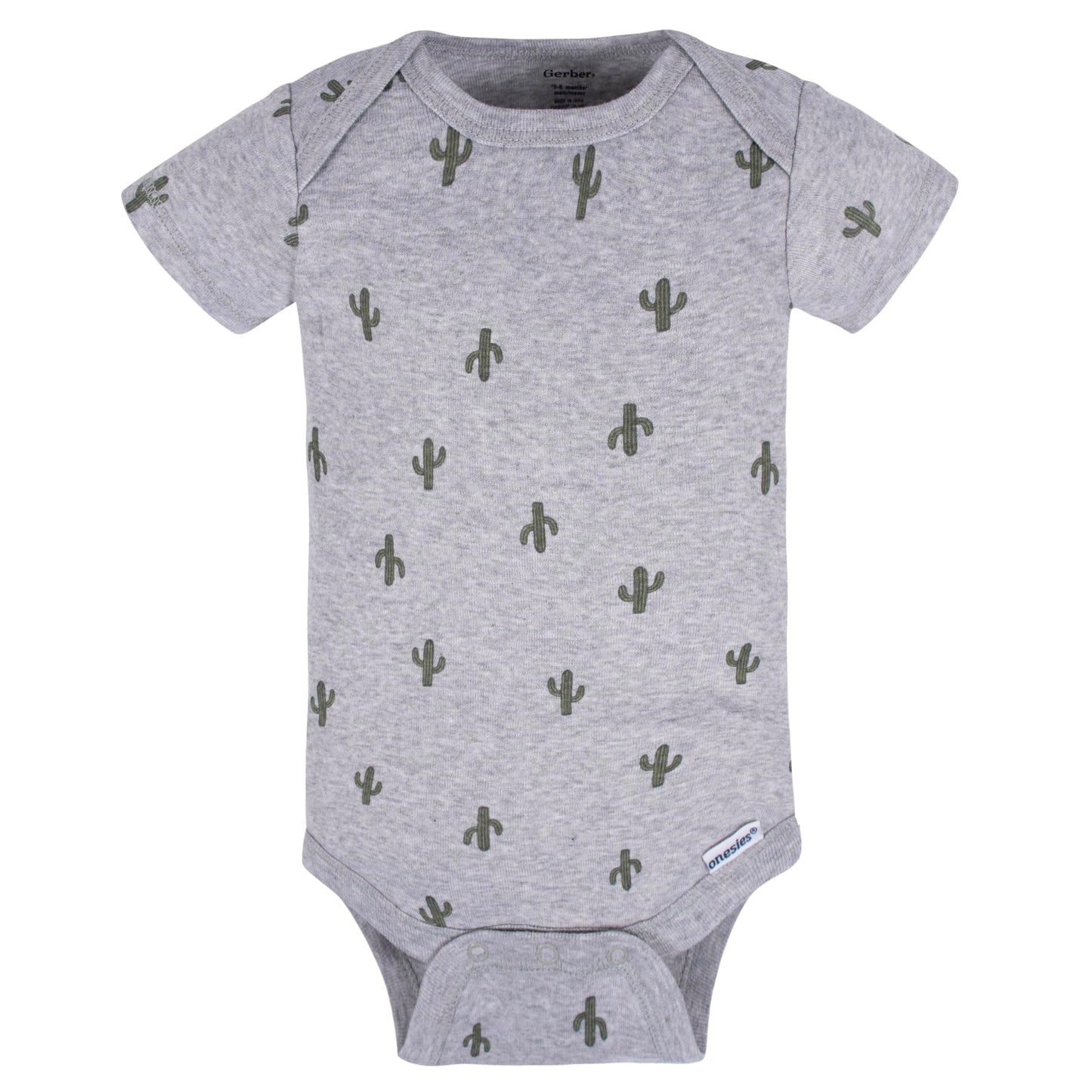 Gerber Baby 8-Pack Short Sleeve Onesies Bodysuits, Southwest, Newborn