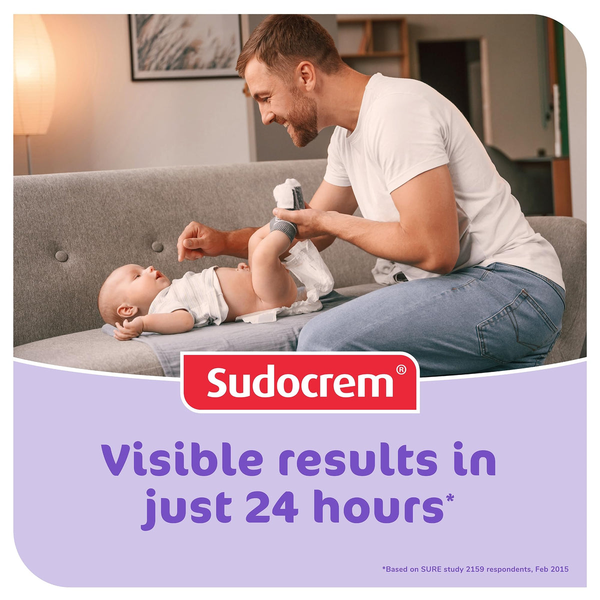 Sudocrem Baby Diaper Rash Cream, Skin Protectant with Zinc Oxide, 14oz