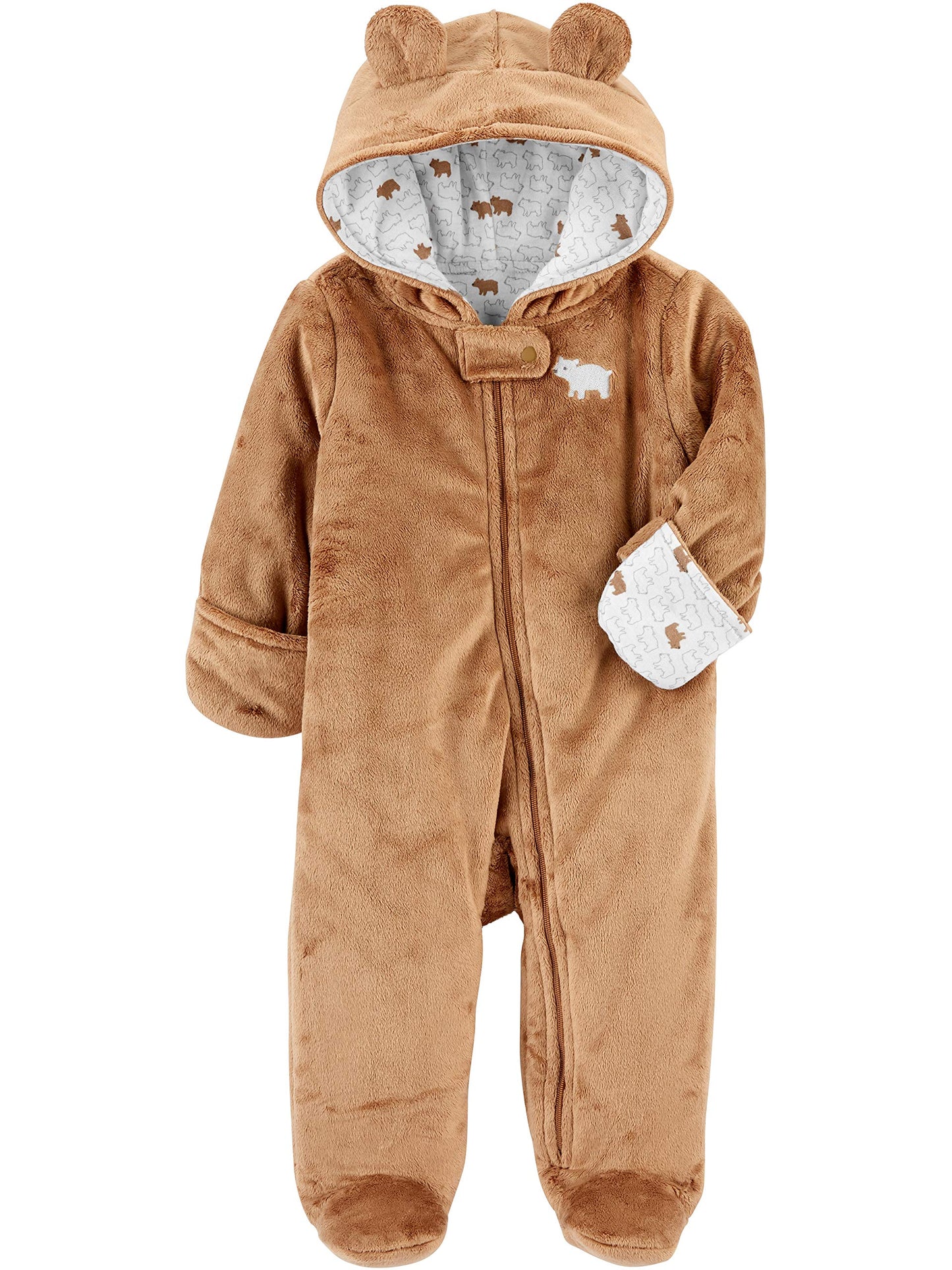 Simple Joys by Carter's Baby Fleece Footed Jumpsuit Pram