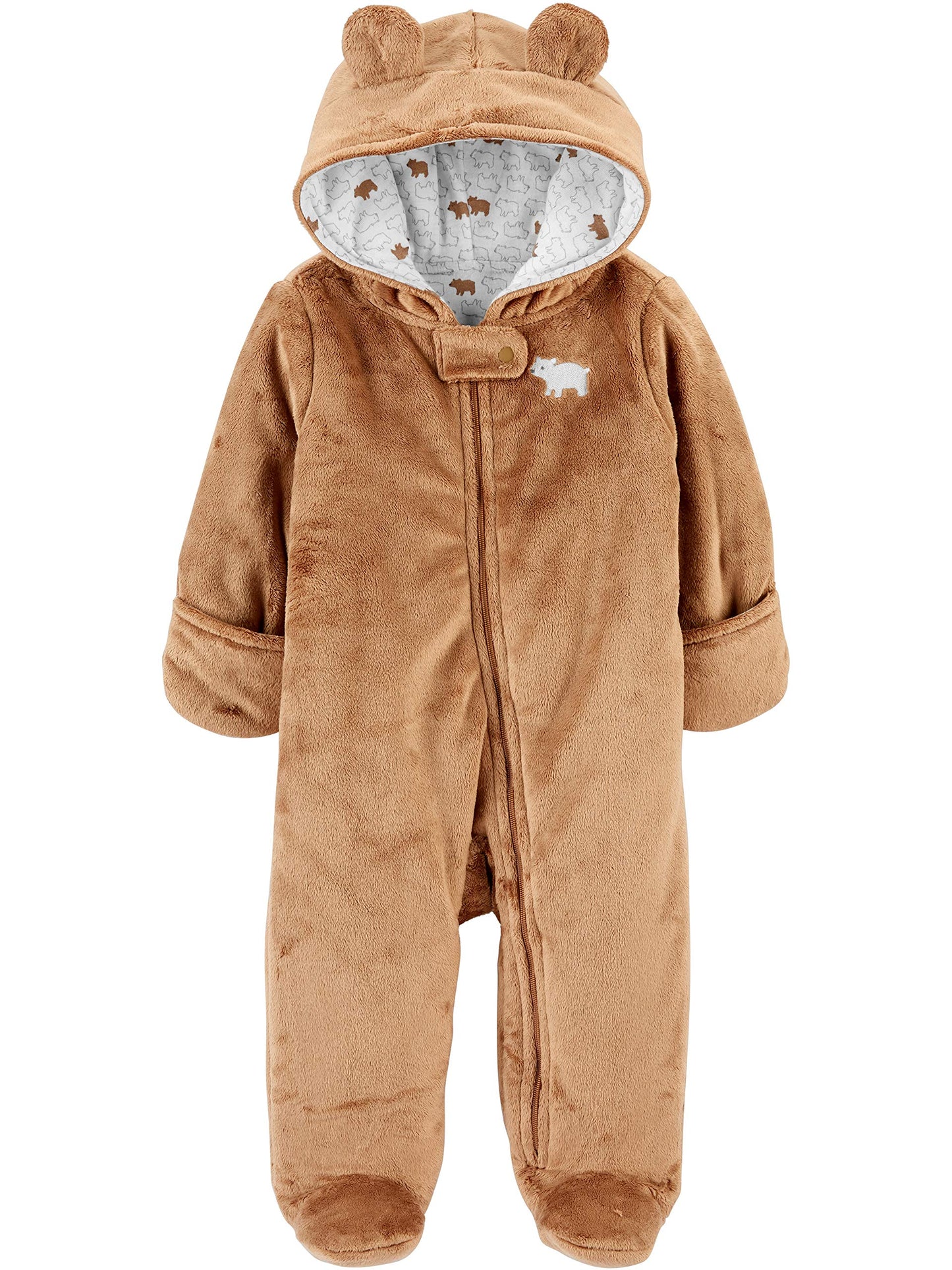 Simple Joys by Carter's Baby Fleece Footed Jumpsuit Pram