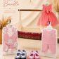 Complete Baby Girl Gift Bundle with Newborn Hammock