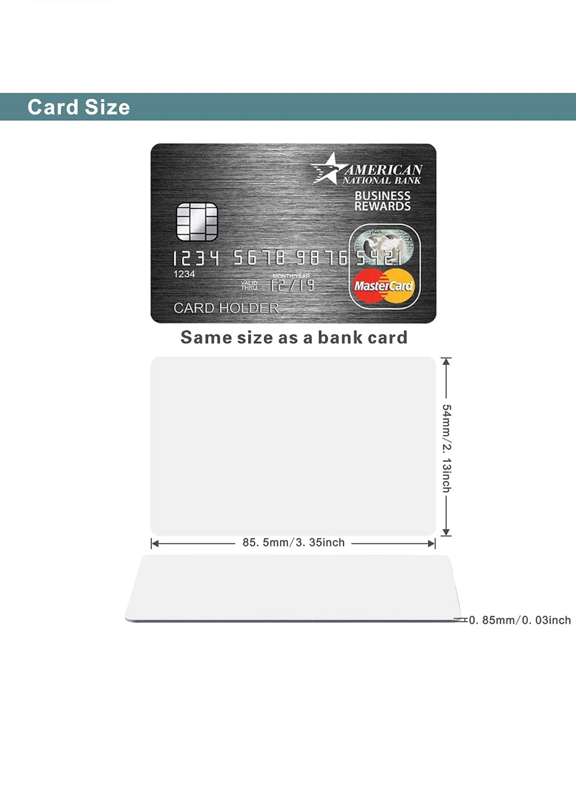 Endless AR fun 50pcs NFC Cards Rewritable NFC Tags White NFC Card Business Card