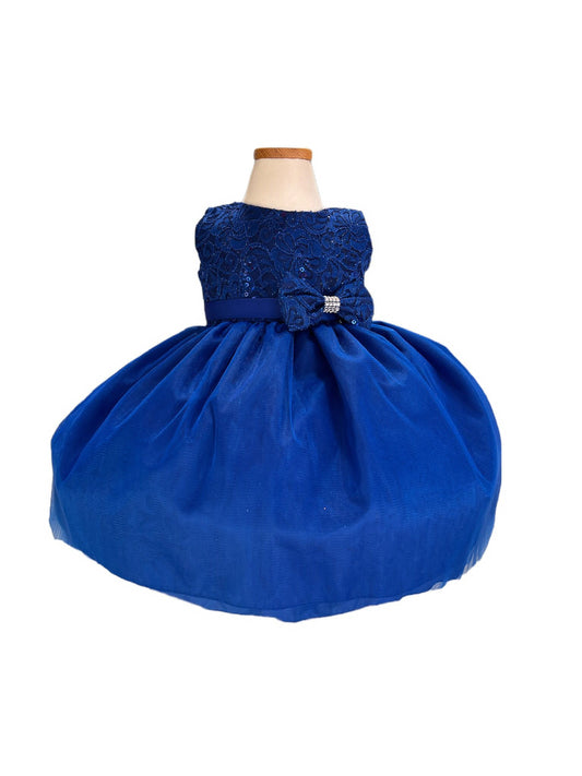Melody infant Royal Blue Infant Party Dress
