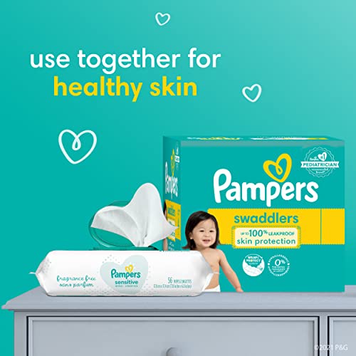 Diapers Size 4, 150 Count - Pampers Swaddlers Disposable Baby