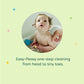 Babyganics Baby Shampoo + Body Wash Pump Bottle, Fragrance Free, Non-Allergenic and Tear-Free, 16 Fl Oz (Pack of 3), Packaging May Vary