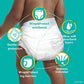 Pañales tamaño 4, 150 unidades - Pañales desechables para bebé Pampers Swaddlers (el embalaje y las impresiones pueden variar)