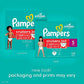 Pañales Pampers Cruisers 360, talla 4, 116 unidades, pañales desechables para bebés sin cierre, ajuste sin espacios