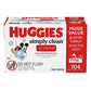 Toallitas para bebé Huggies Simply Clean sin fragancia, 64 unidades (paquete de 11) (704 toallitas en total)