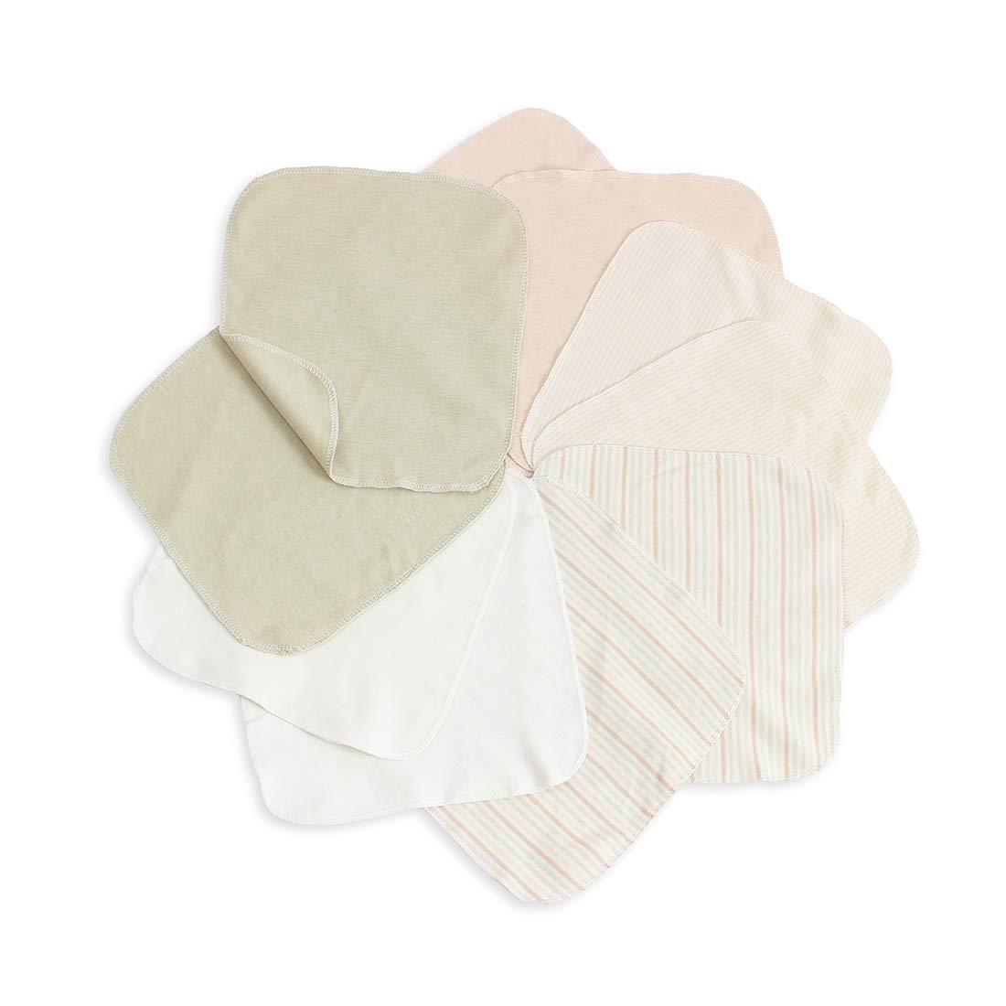 Reusable Colo Washable Saliva Towel Face Wipes, Newborn Bath Face Towel, Natural Baby Wipes for Sensitive Skin