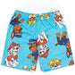 PAW Patrol Boys 2 Pack Pyjama Set | Kids Blue Short Sleeve T-Shirt & Shorts | Marshall Rubble & Chase The Rescue Pups PJs