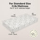2-Pack Organic Crib Sheets for Boys, Girls - Crib Sheet, Baby Mattress Sheets (Savannah)