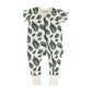 PARADE Organic Signature Print '2-Way' Zip Romper Short Sleeve Amethyst Giraffes 0-3 Months