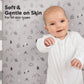 2-Pack Organic Crib Sheets for Boys, Girls