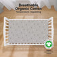 2-Pack Organic Crib Sheets for Boys, Girls - Crib Sheet, Baby Mattress Sheets (Savannah)