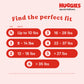 Pañales para bebés hipoalergénicos Huggies Special Delivery, tamaño recién nacido (hasta 10 libras), 132 unidades, sin fragancia, seguros para pieles sensibles