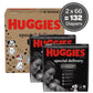 Pañales para bebés hipoalergénicos Huggies Special Delivery, tamaño recién nacido (hasta 10 libras), 132 unidades, sin fragancia, seguros para pieles sensibles