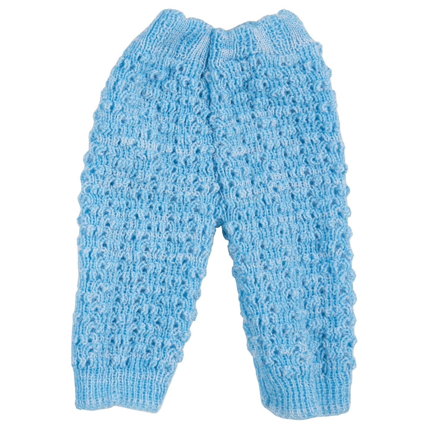 Set Newborn Crochet Blanket Five Piece Set Sweater Pants Hat Mittens